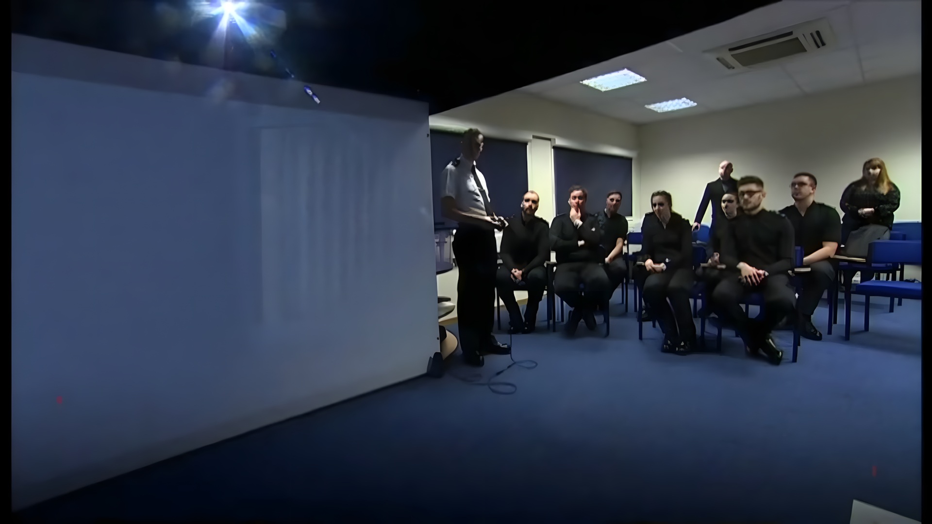 Gwent Police Immersive Training CAVE